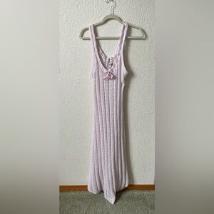 Urban Outfitters Pink Knitted Dress